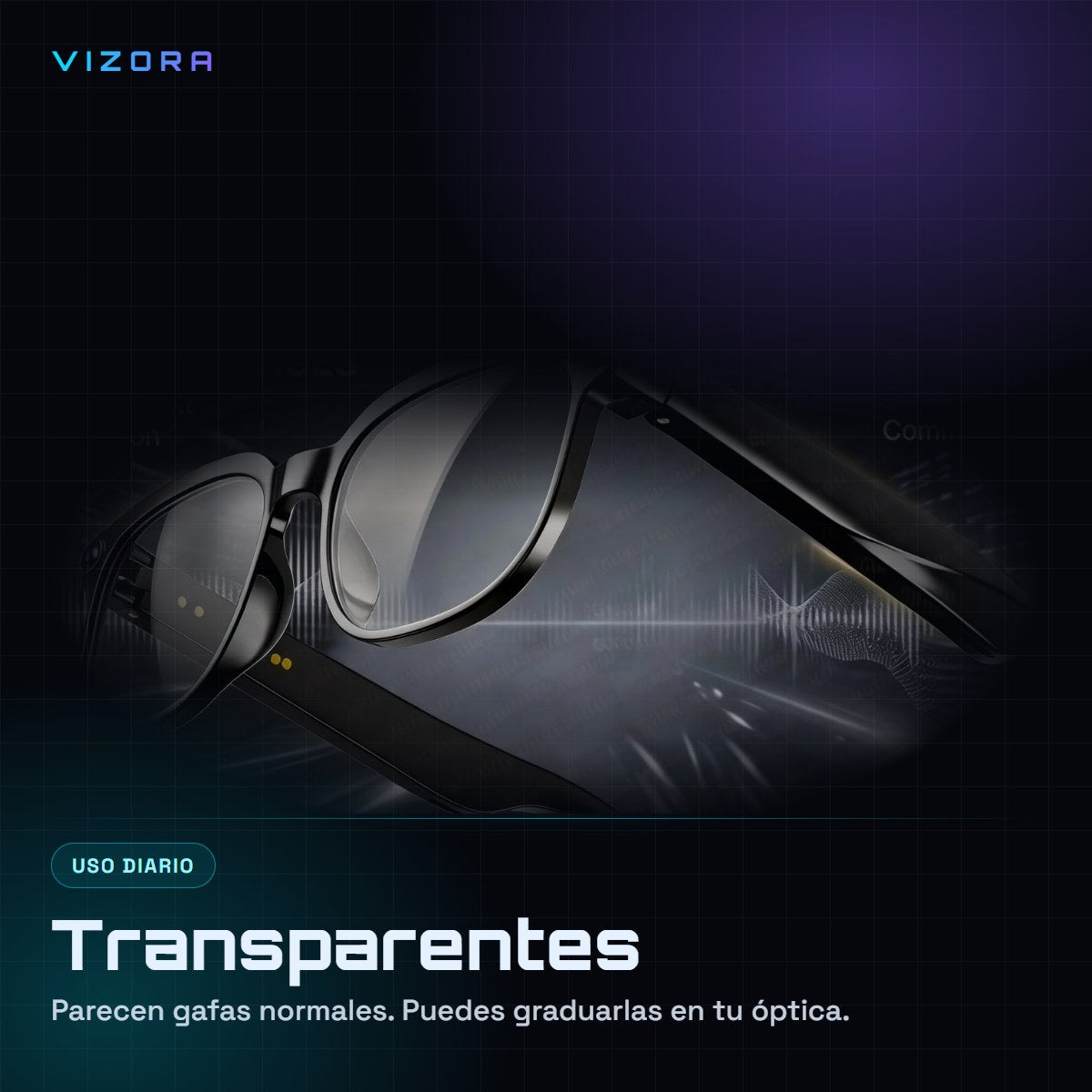 Gafas Vizora Transparentes